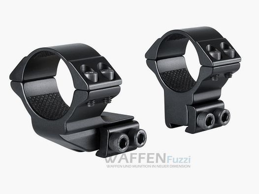 Montaje 1" para riel prismático altura de silla alta diámetro de anillo de 30 mm