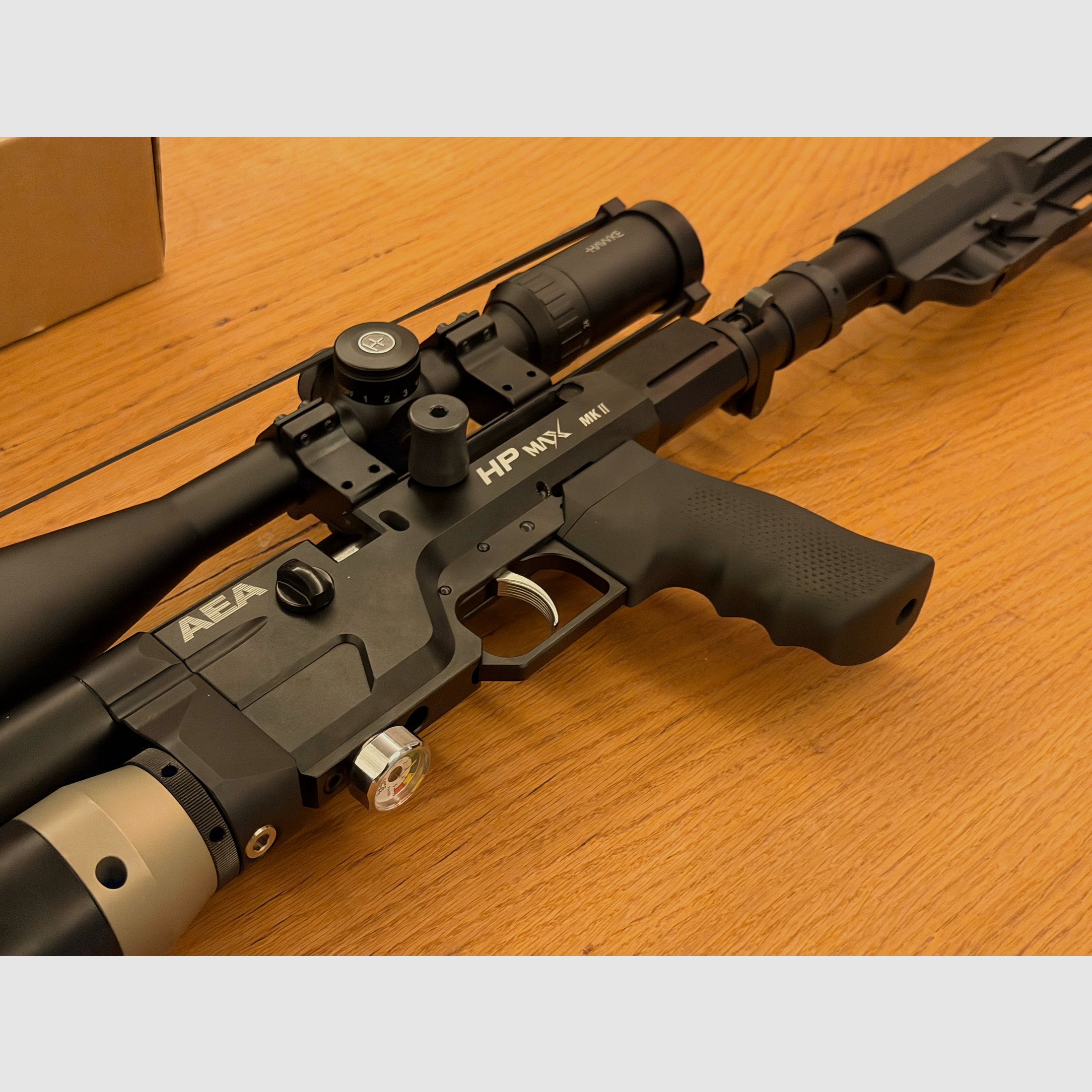AEA HP Max MK2 + !!900 shots!! + JADS silencer + Hawke scope + lots of accessories