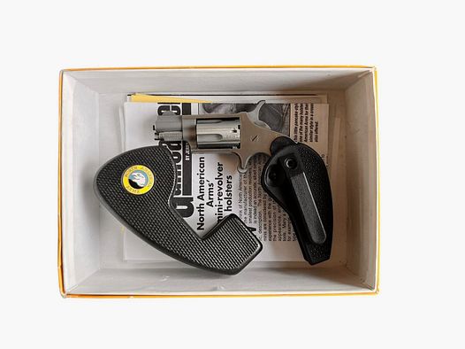 Rewolwer North American Arms .22 LR Inox | Kompletny Zestaw