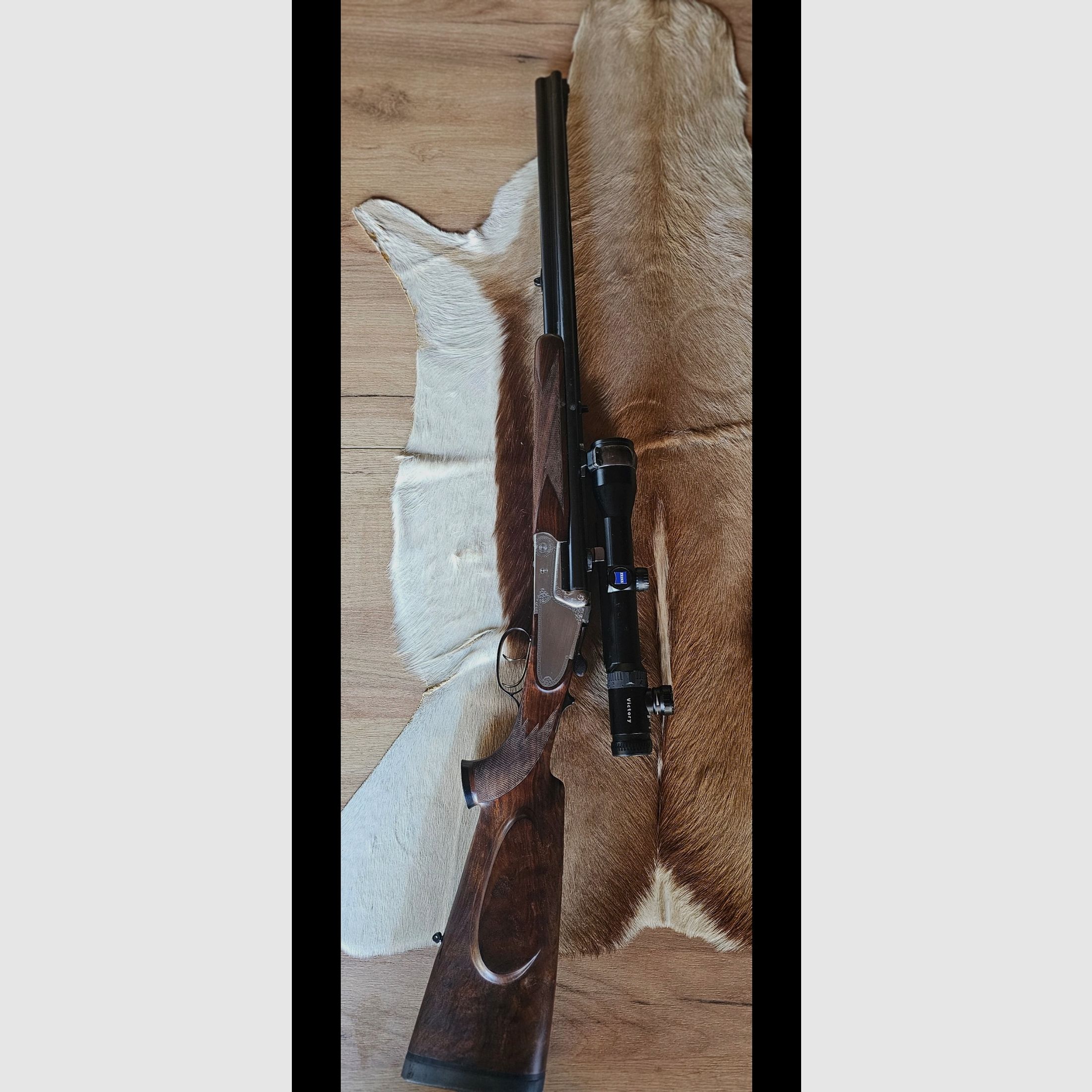 Doppietta drilling Mod. 37B - 9,3 x 74R, 9,3 x 74 R, 20/76 Mag.