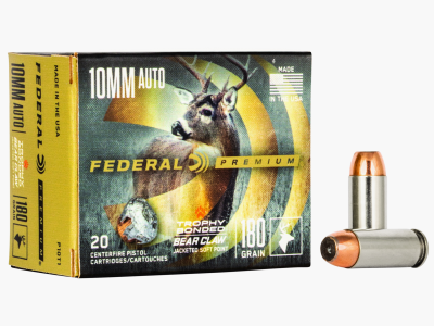 Federal Pistolenmunition Premium 10 mm Auto 11,7g Bonded Soft Point Vital Shok