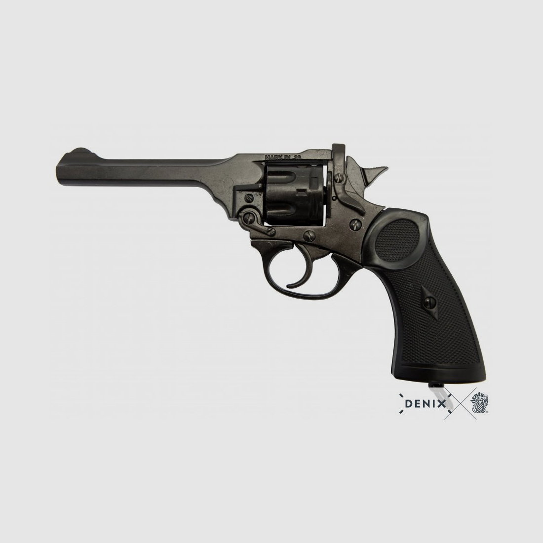 Webley MK 4 Revolver schwarz, die Waffe des Abenteurers Jones | 88619