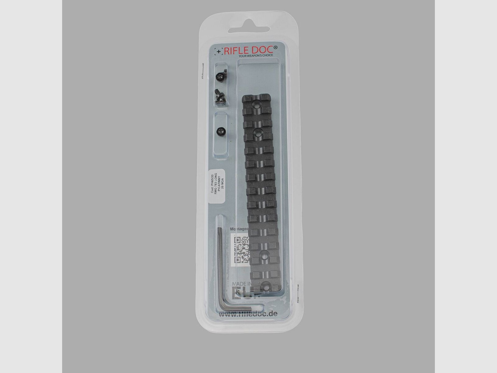 Rifle Doc Picatinny Weaver STAHL Schiene voor REMINGTON 783 LA (Long Action), afbeelding 4 van 6