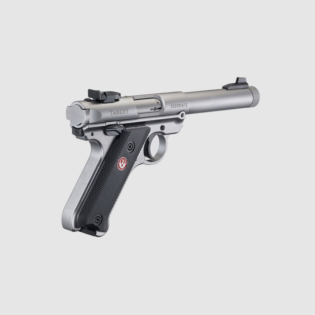 Ruger Mark IV 22/45 Stainless Threaded 5,5" - .22 lfb