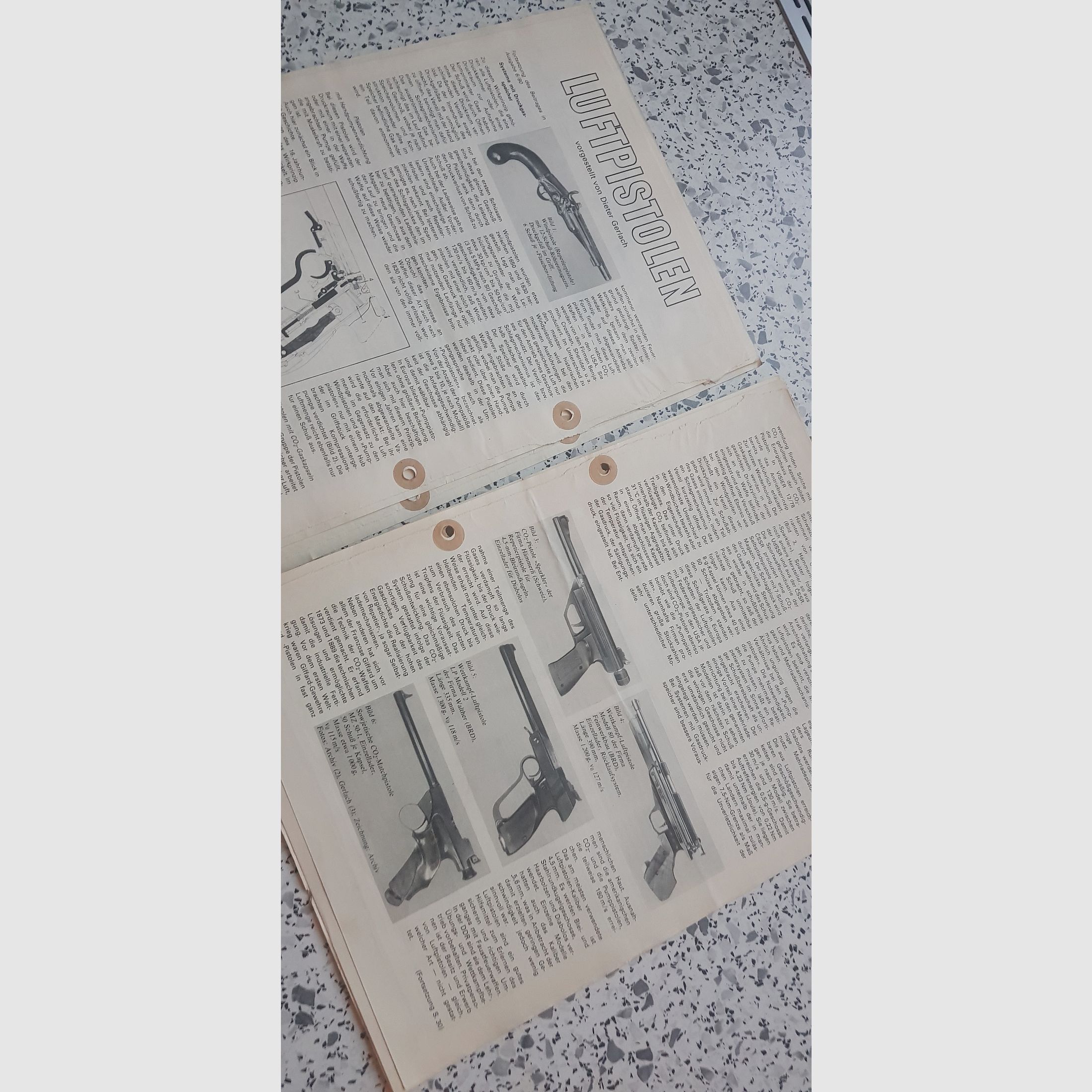 Obejrzeć ;-) Różne zebrane materiały z gazet itp. bardzo dużo o modelach Haenel z rzadkimi dokumentami