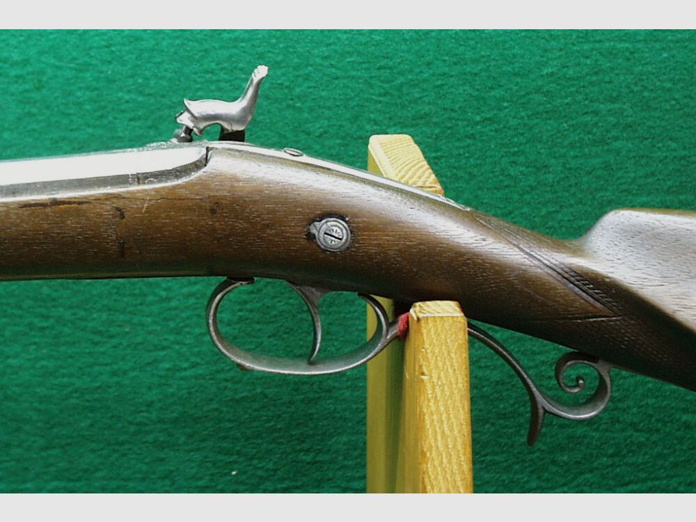 Inconnu fusil à chargement par la bouche ancien original