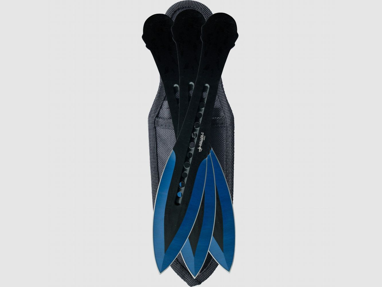 Wurfmesserset blue tip 3er Set