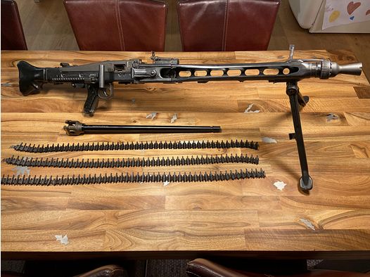 !! RARIDAD !! Original Hessen Arms M3 - versión civil semiautomática del MG3 / MG42