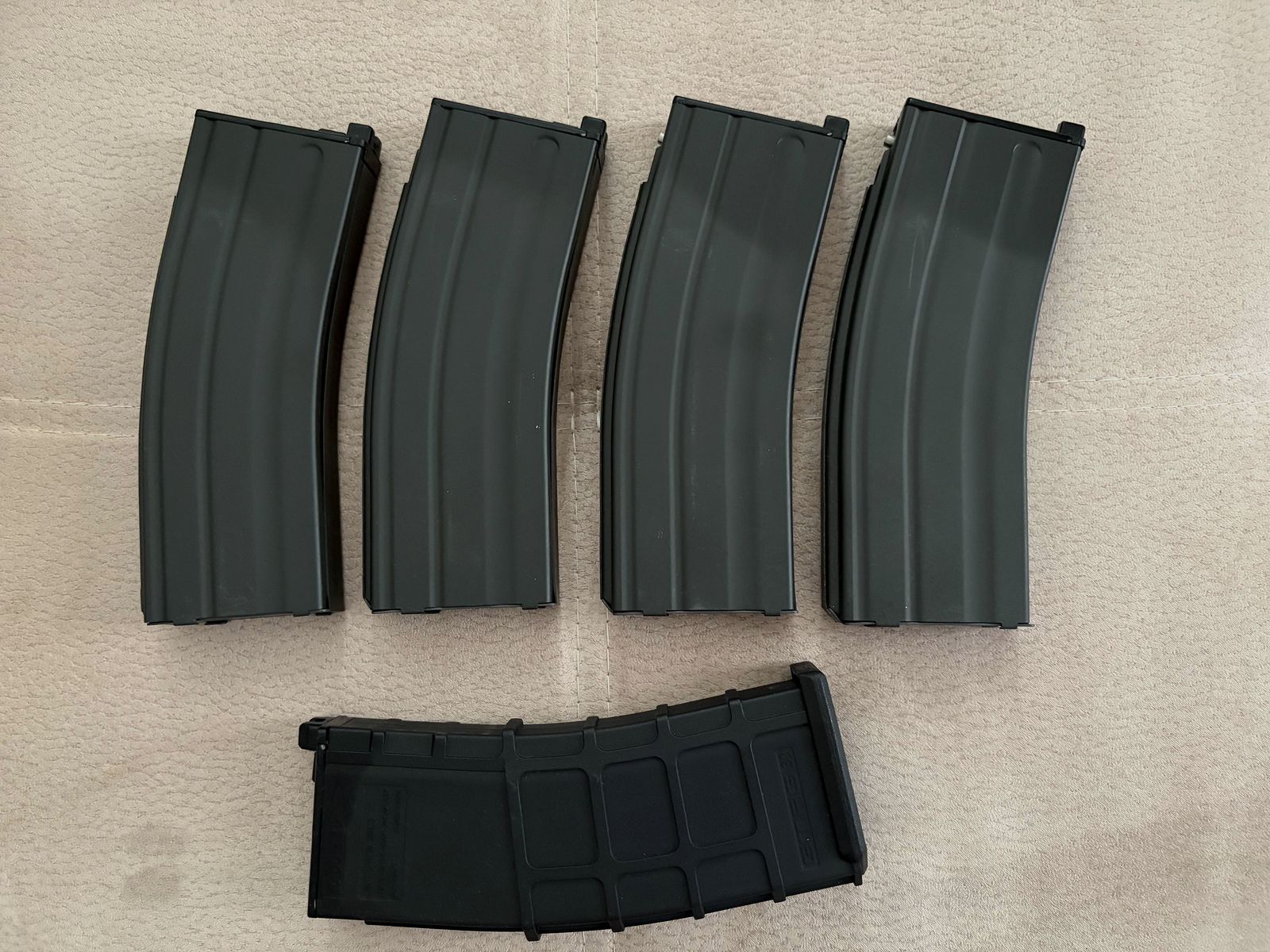 GHK x Colt/Daniel Defense M4 MK. 18 Mod. 1 GBBR inkl. 5  M4 Gas Magazin (Gen.2)