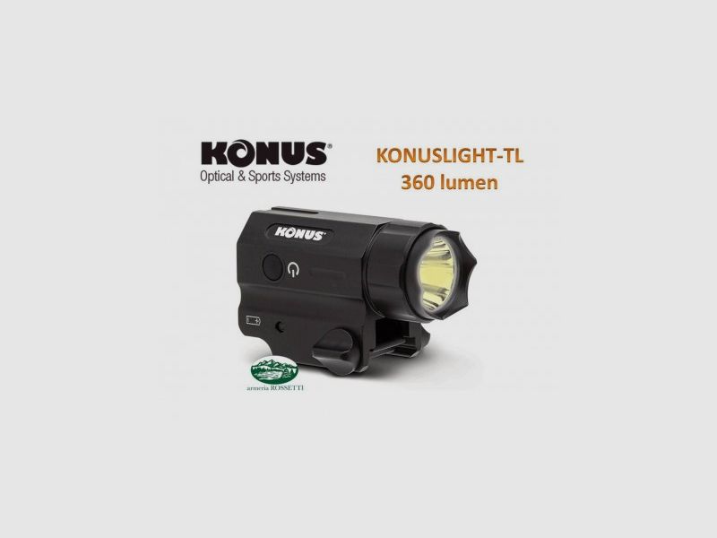 KONUS Taktische Taschenlampe KONUSLIGHT-TL 360 Lumen, Bild 1 von 2