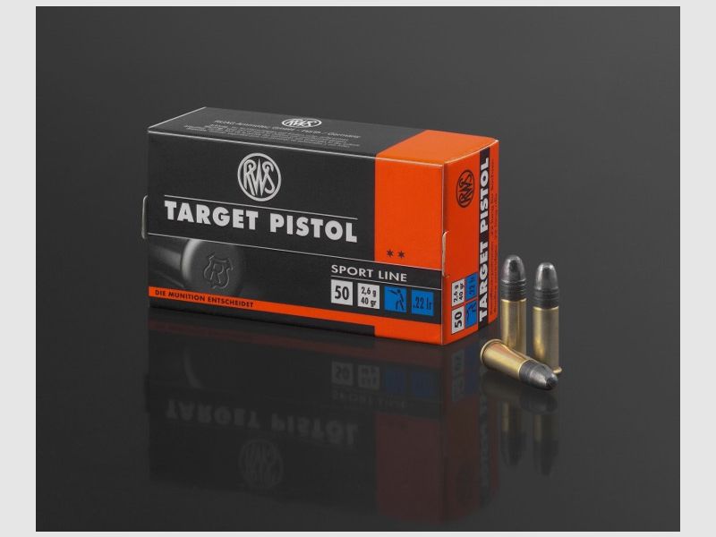 RWS Target Pistol .22lr KK-Patronen