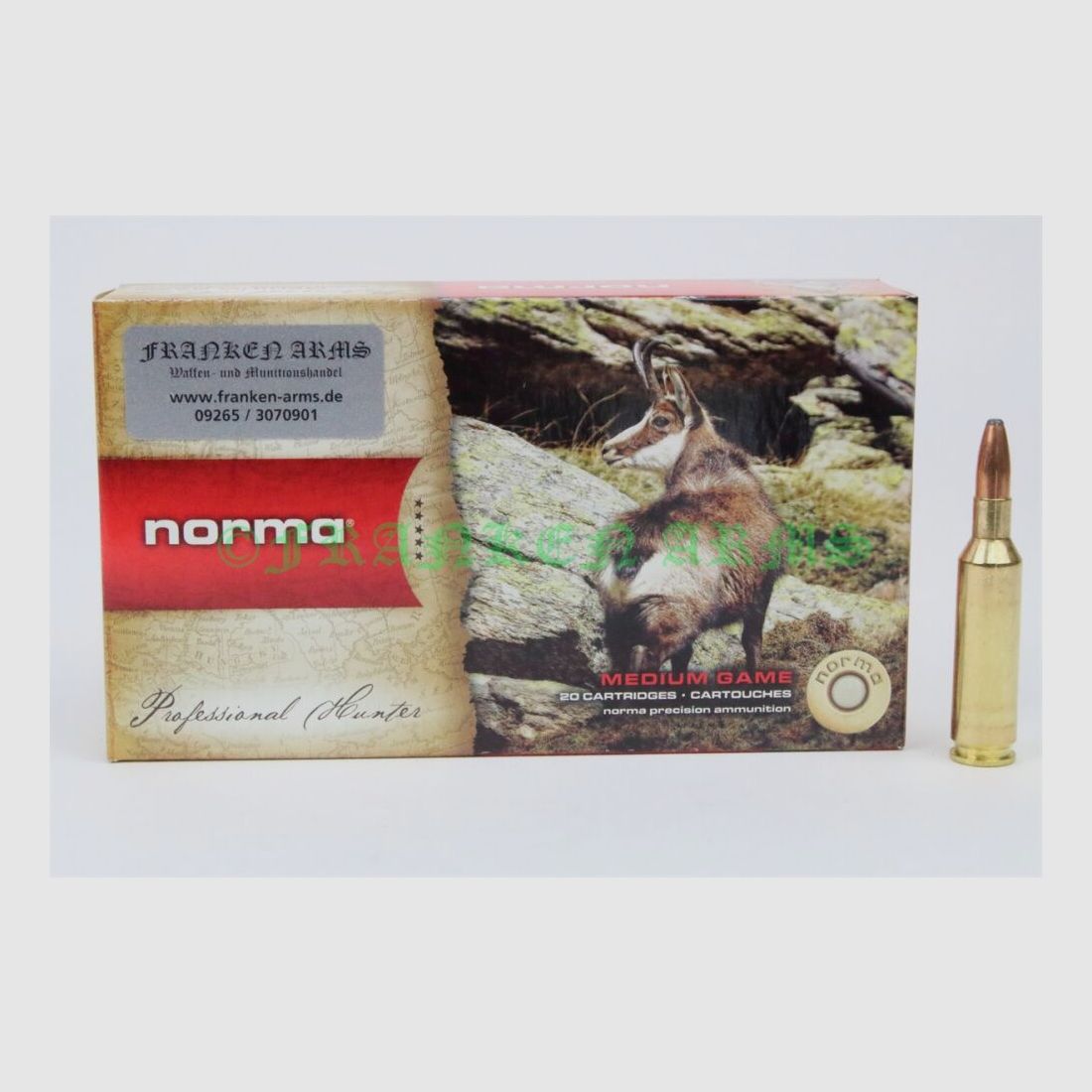 Norma Oryx 6mm XC 100gr. 6,5g 20 pezzi