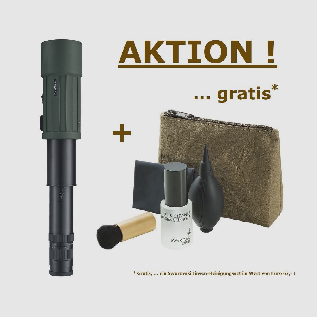 Swarovski CTC 30x75 retractable telescope / telescope