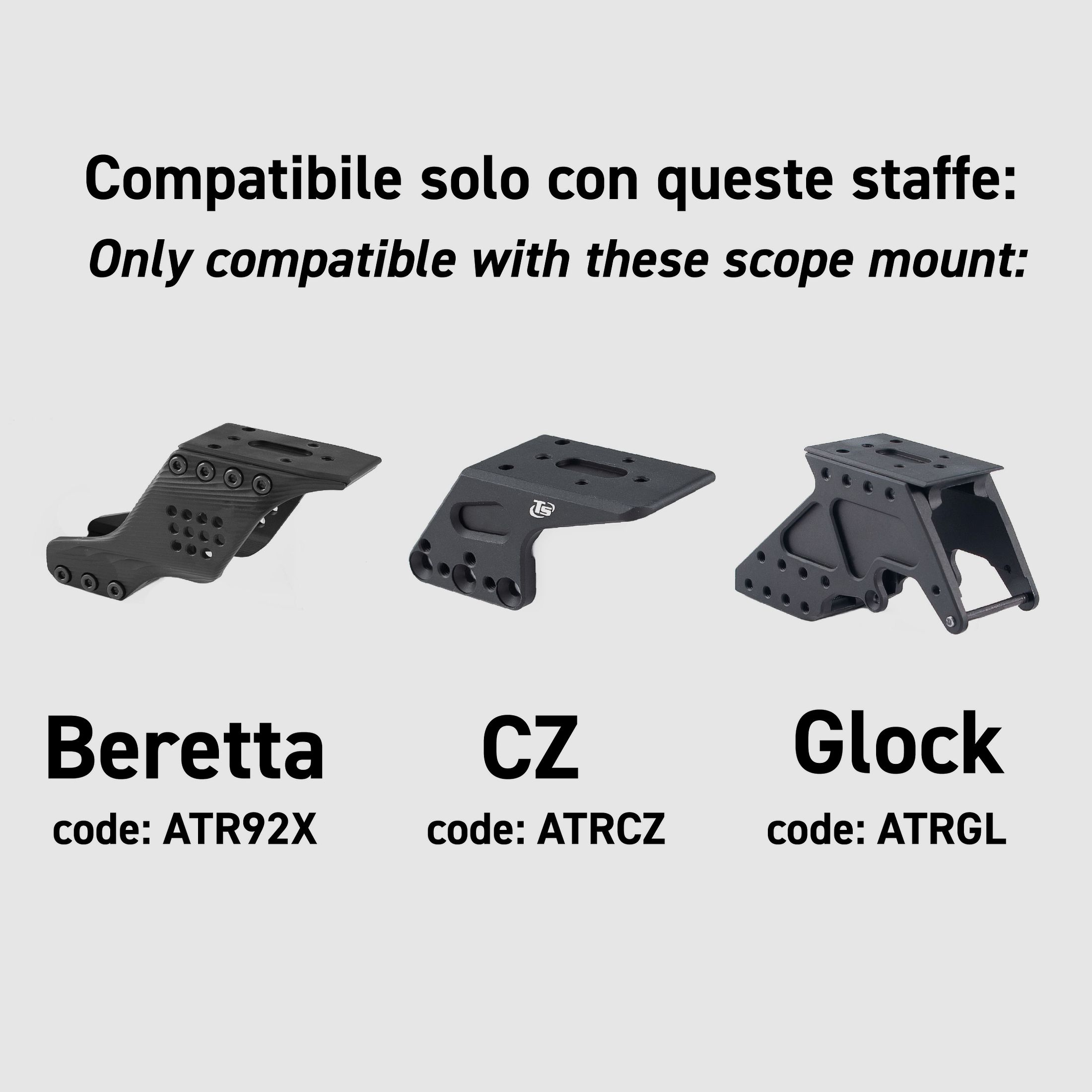 Adaptateur pour empreinte Aimpoint Acro pour montage de lunette Trijicon - TONI SYSTEM/Adapter pour empreinte Aimpoint Acro pour montage de lunette Trijicon - TONI SYSTEM * CODE ARTICLE ADACROATR