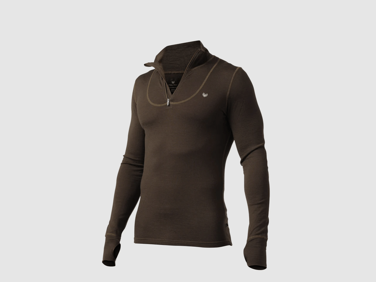 Koszulka Zip Haunter Merino 180