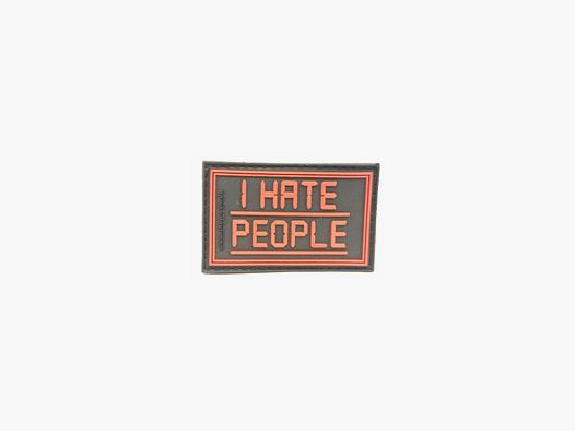 I HATE PEOPLE"-patch