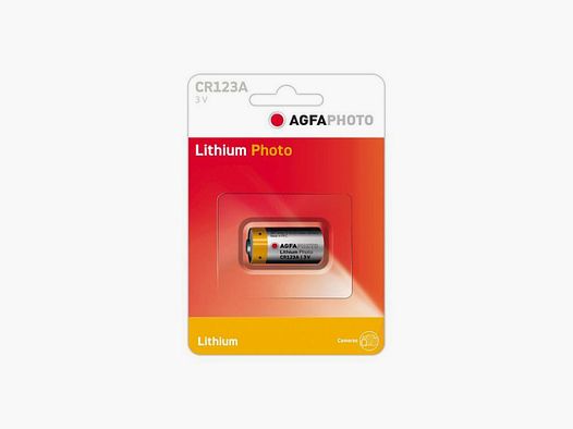 Batería de litio AGFA CR123A