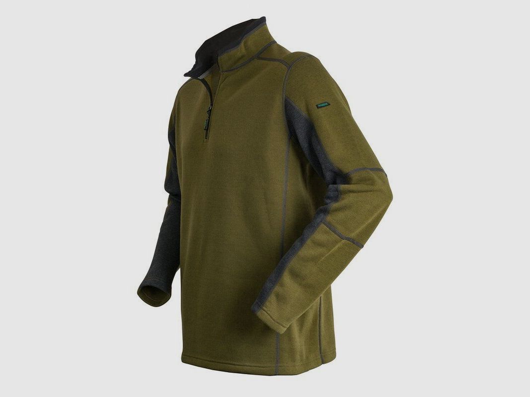 Ridgeline Herren Langarm Shirt TRAILTOP - olive / grey