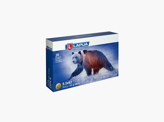 Lapua Mega SP 18,5g / 285gr 20St