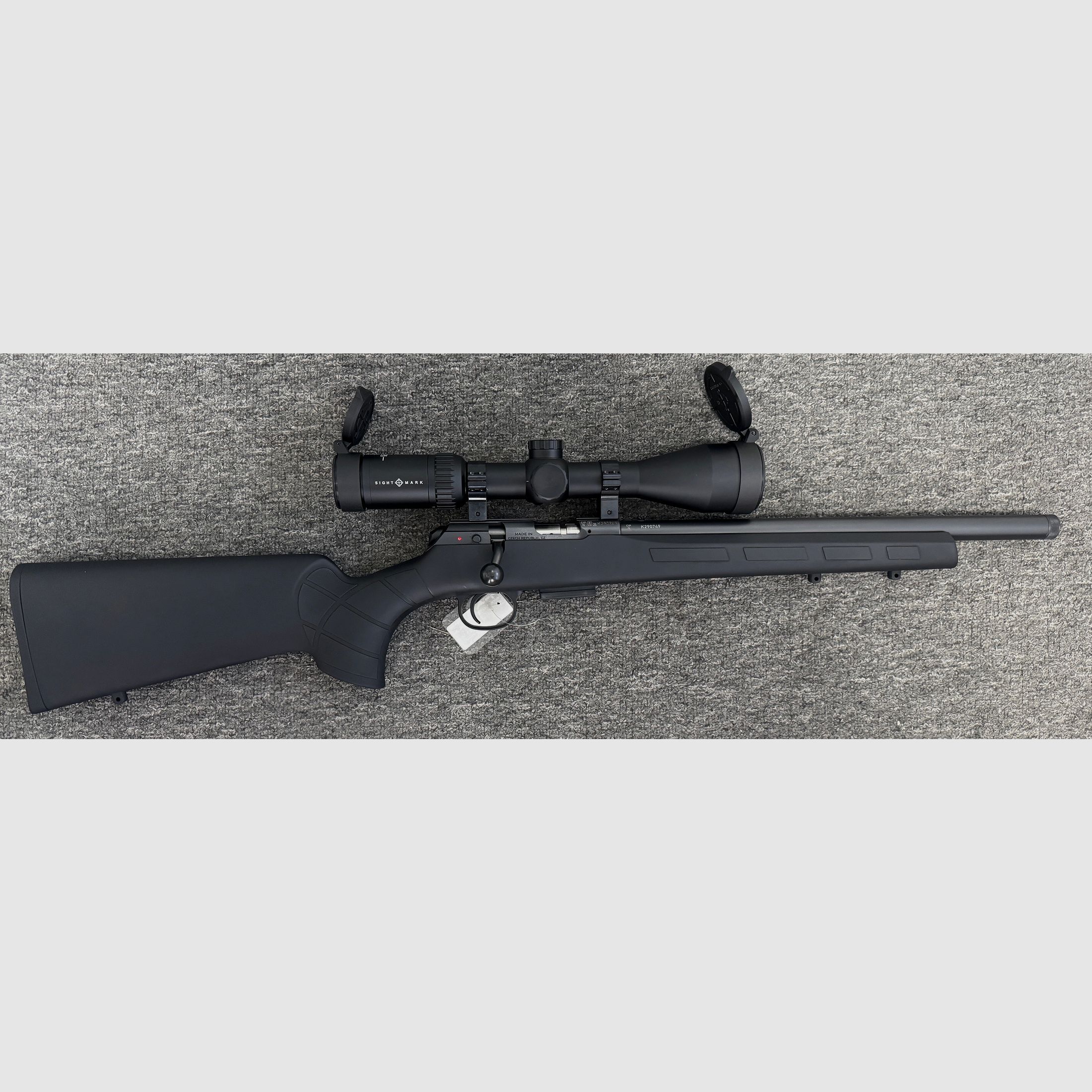 CZ 457 Synthetic .17 HMR Neuwaffe +  3-9x50 LP