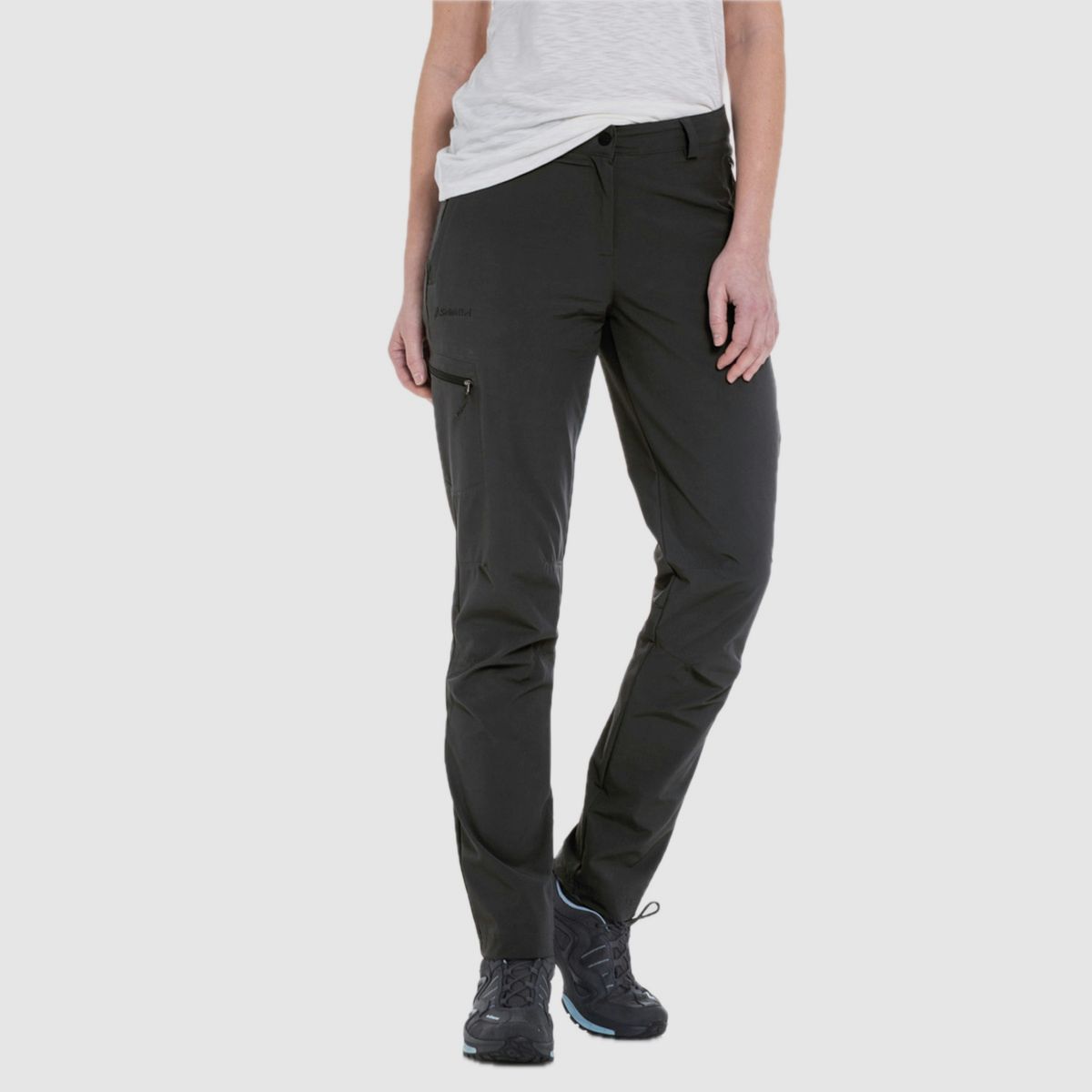 SCHÖFFEL Pants Ascona leichte & komfortable Sommerwanderhose Grau