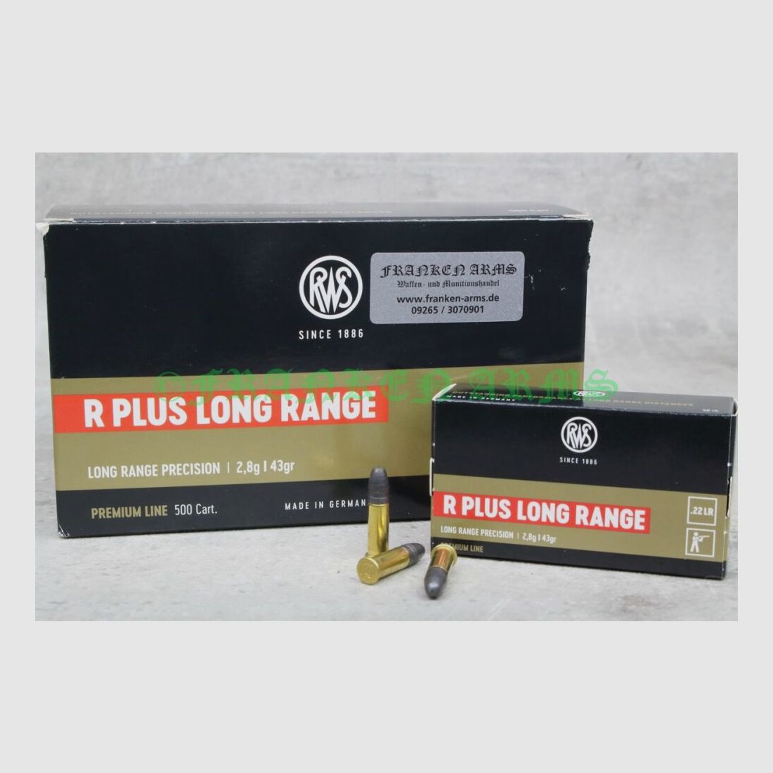 RWS R PLUS LONG RANGE 50 pièces Prix dégressifs