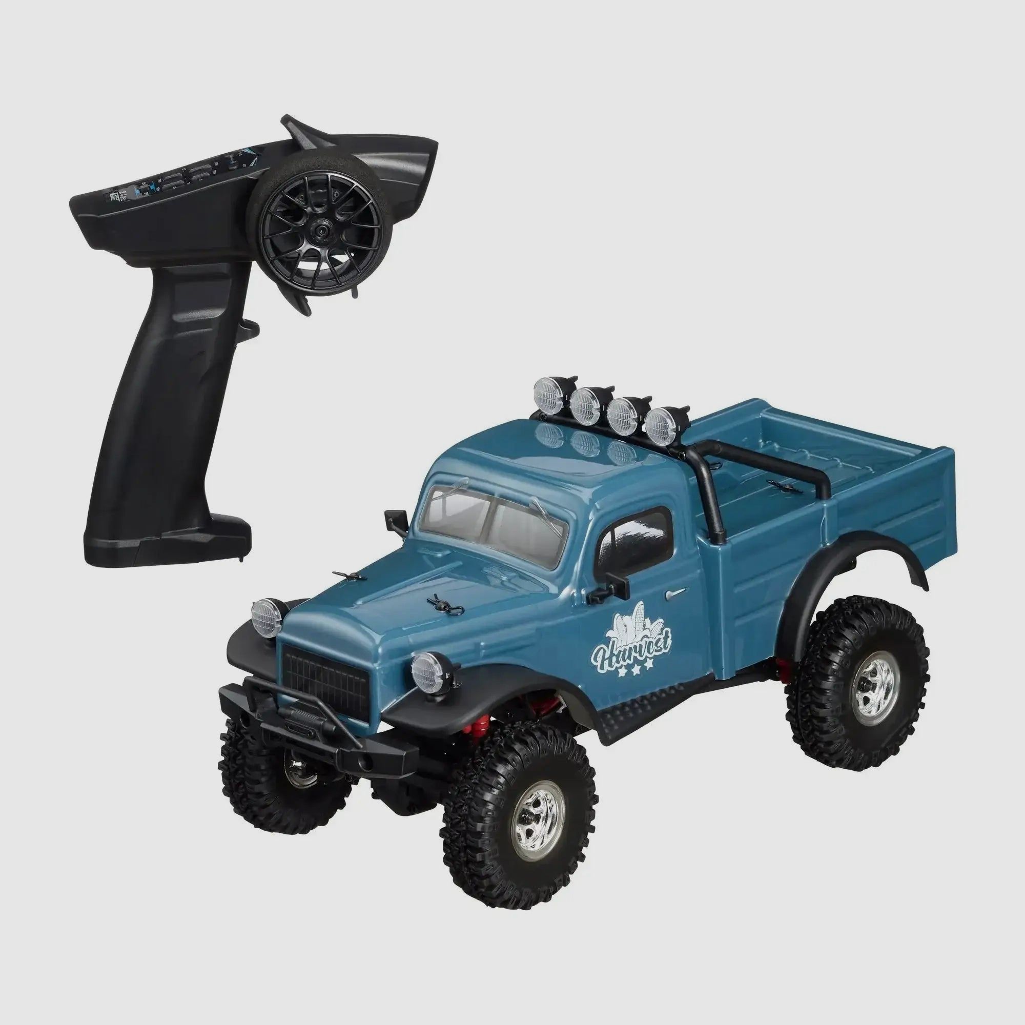 AMXRock AMXRock AM18 Harvest Scale Crawler RTR - Bleu