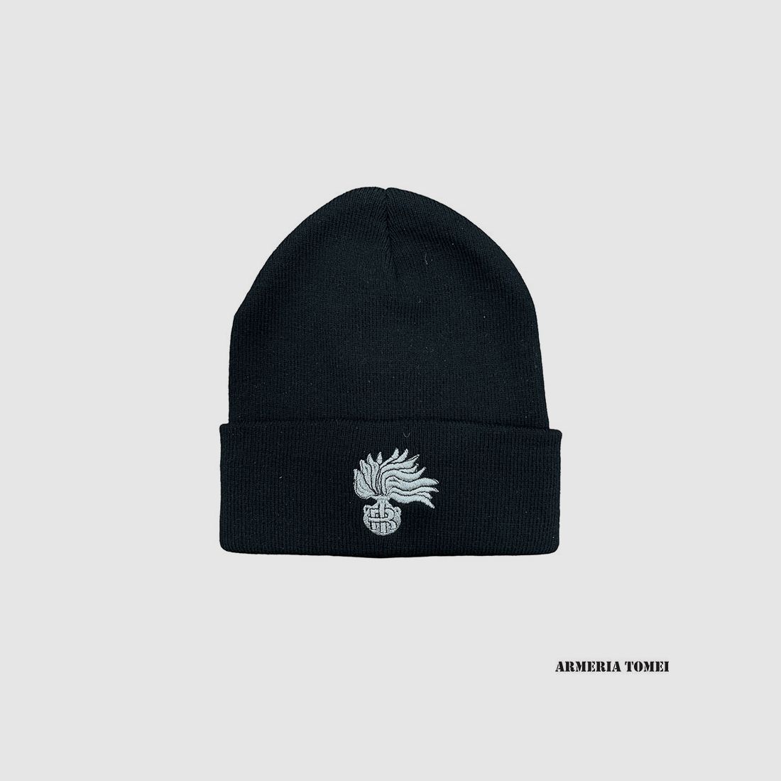 CHAPEAU EN LAINE CARABINIERI (LOGO ARGENT)