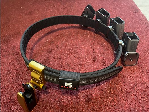 Ceinture Set Holster 4 x Chargeur IPSC CZ Shadow 2, Glock, STI, 1911