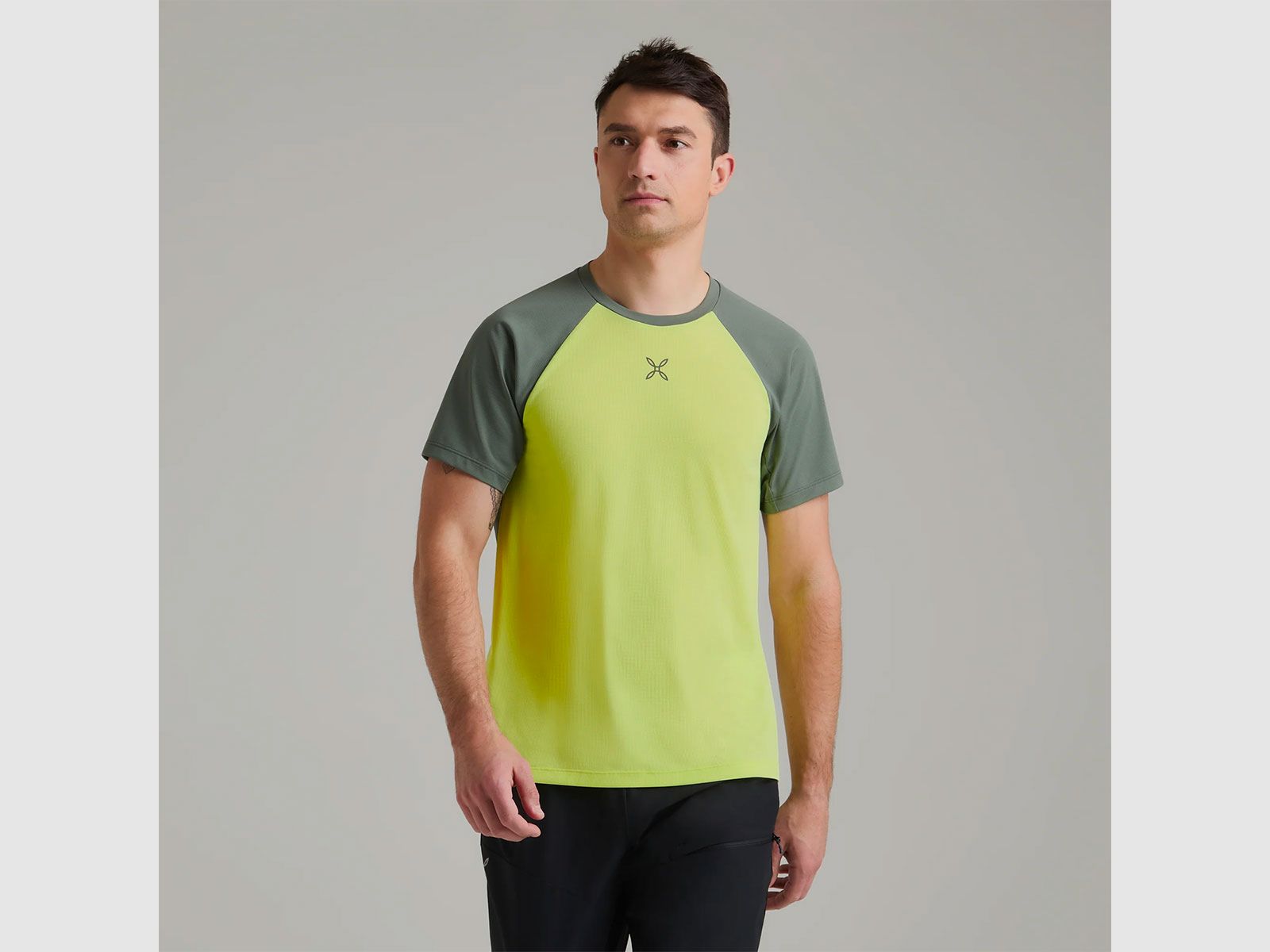T-SHIRT – MONTURA – OUTDOOR 3 T-SHIRT REGULAR FIT Sunny Lime / Verde Lime, image 3 of 8