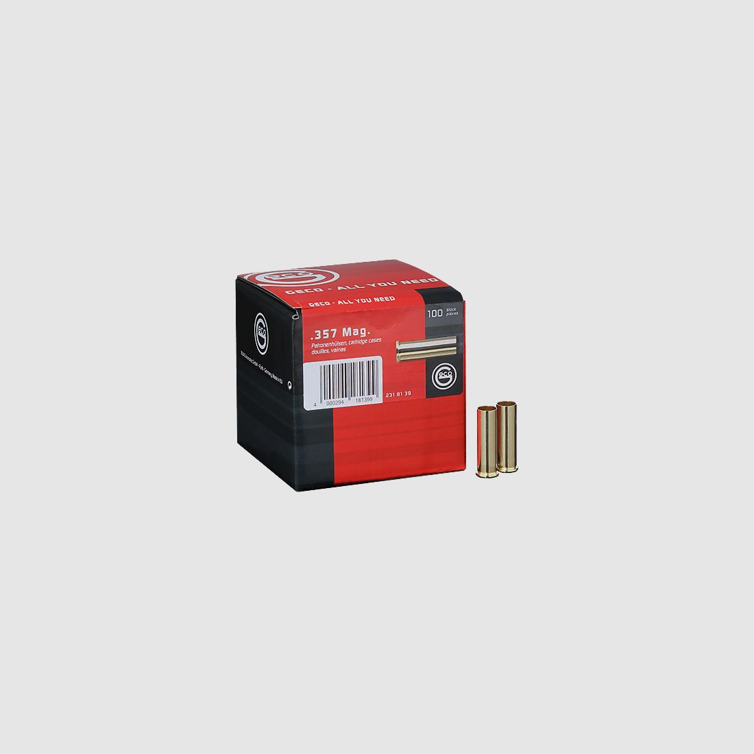 Geco Hülsen .357 Mag. 1000 Stück #2318140