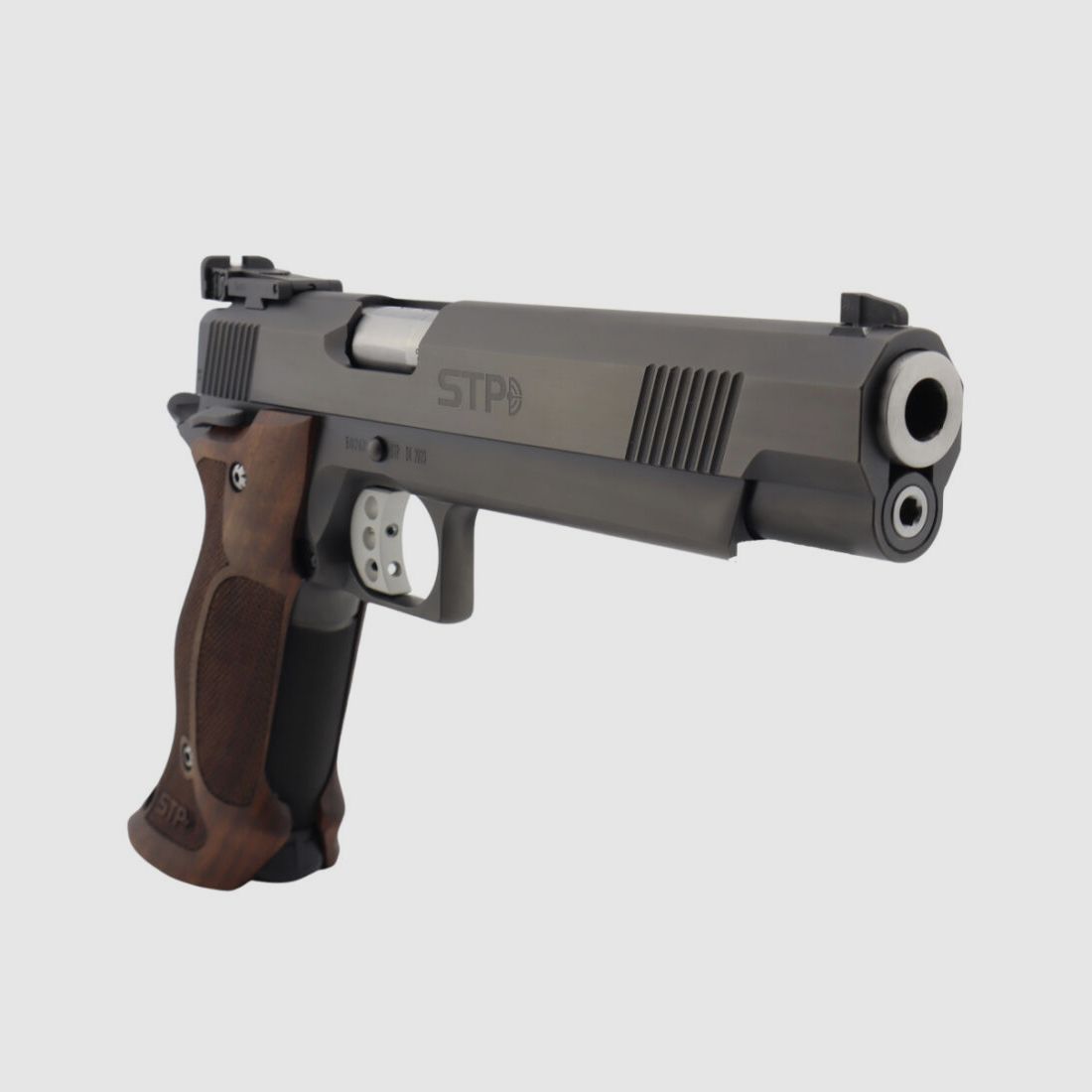STP TM 9 BOMAR 6.0 Pistola Match Longslide Made in Germany con impugnatura Nill