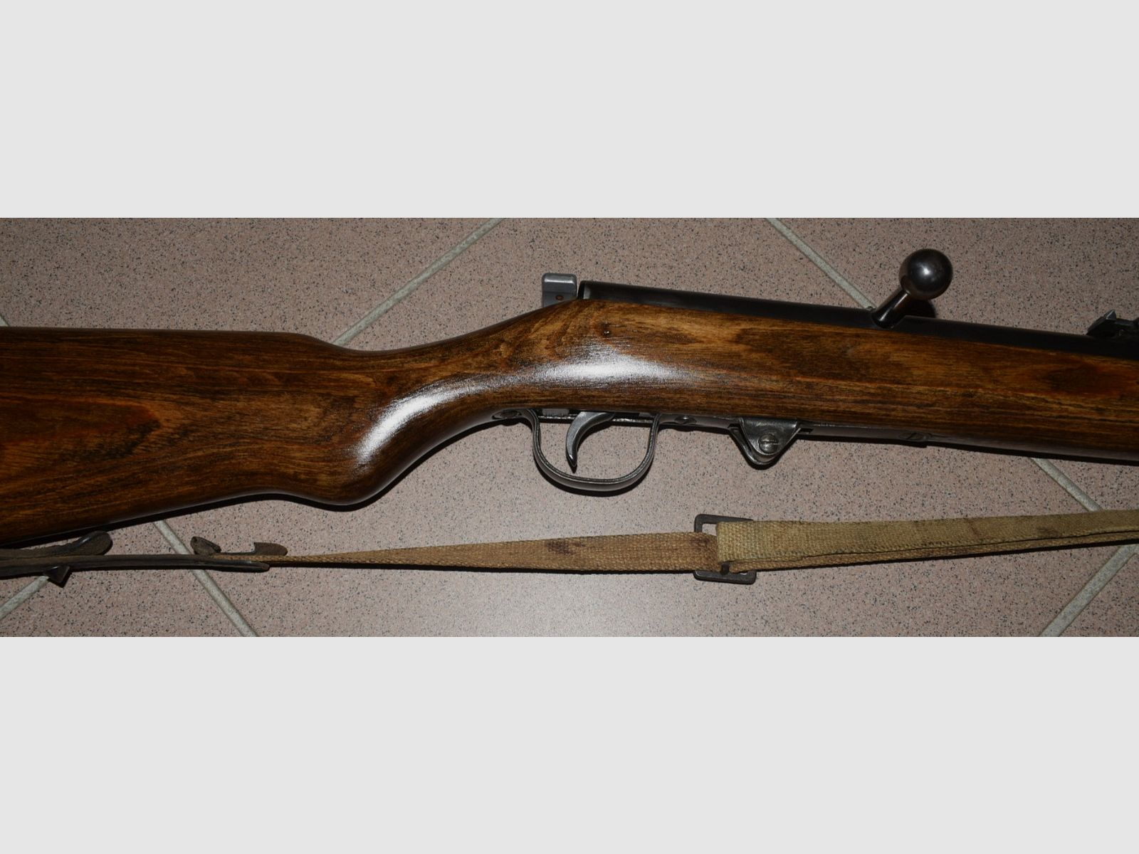 Luftgewehr Haenel 49a - 1953 - Feder und Dichtung Neu