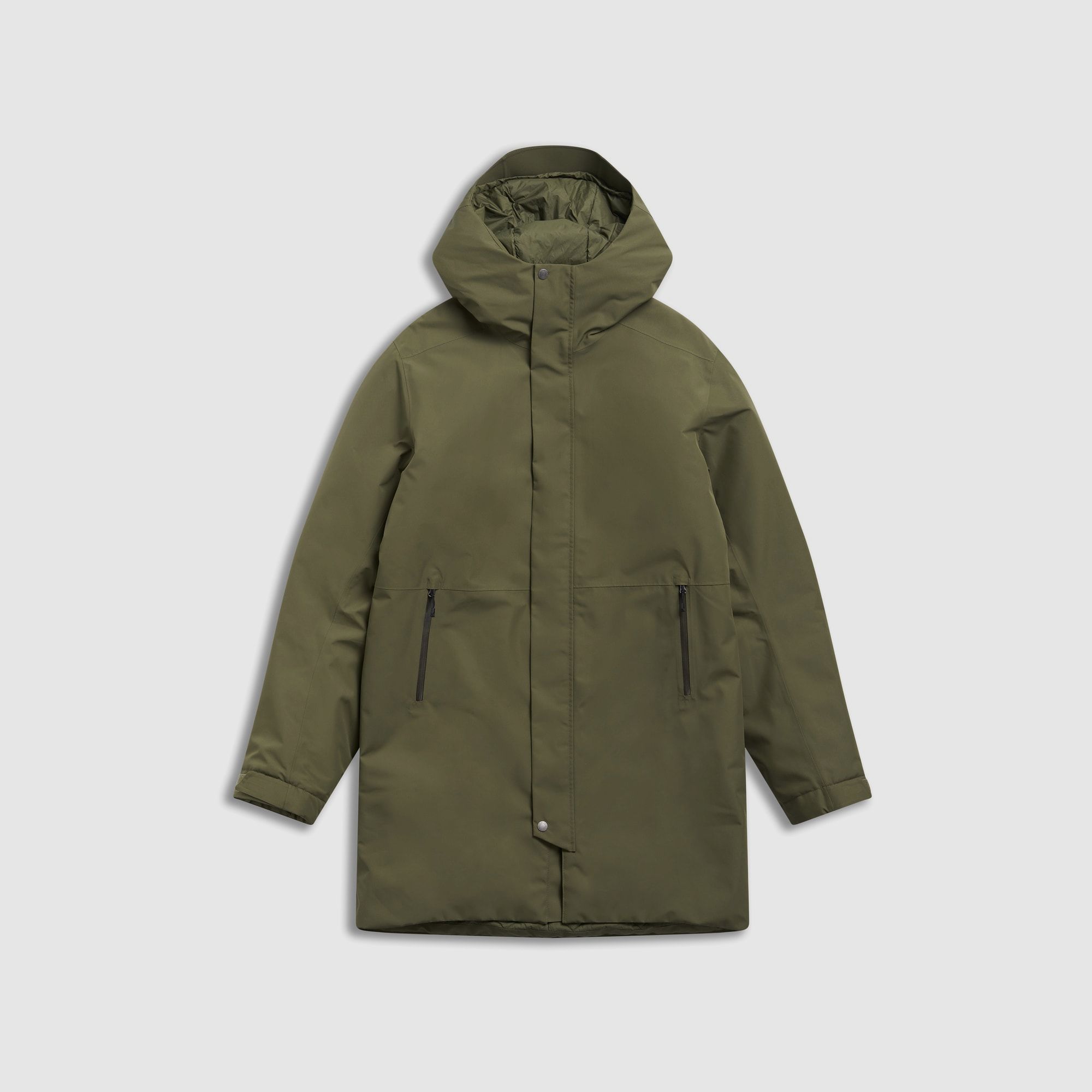 Bergans Oslo Insulated Hardshell Jacket Men Dark Green Mud XXL