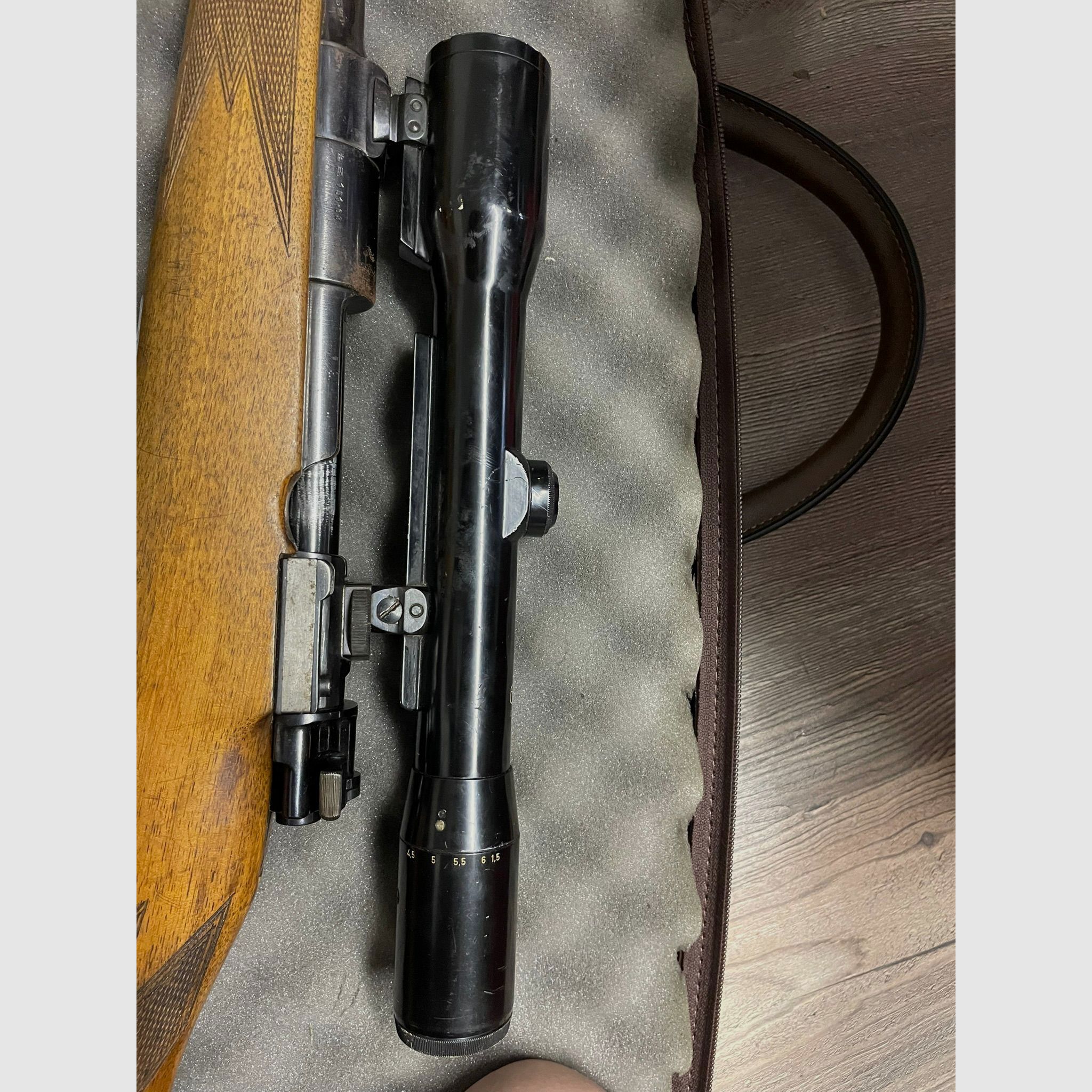 Bohler spezial 7X57 mit Zeis Diavari 1,5-6X36