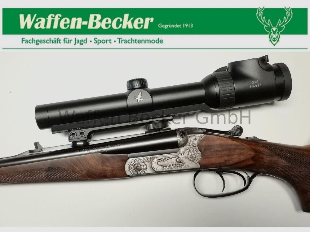 Merkel DB141 Kal. 9,3x74R Swarovski Z6i 1-6x24