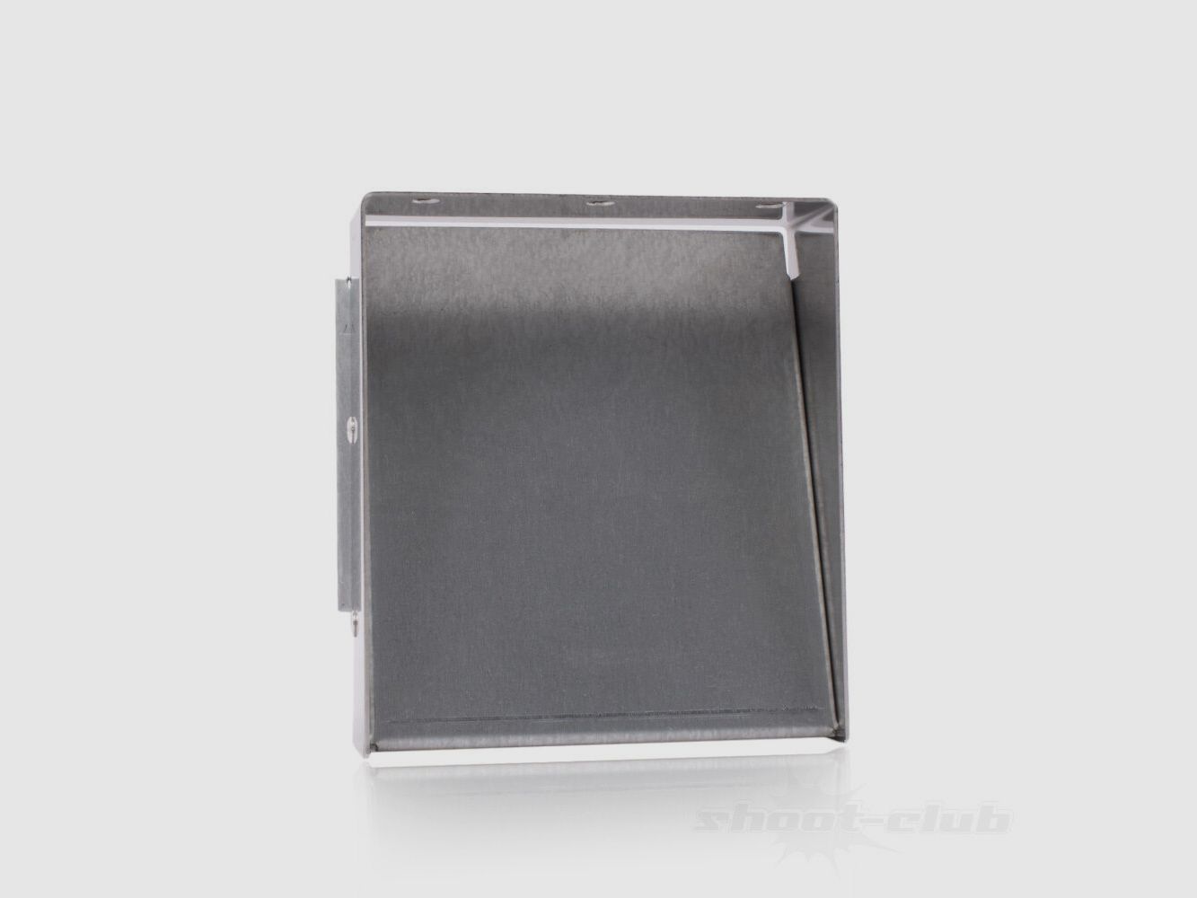 shoot-club GmbH Edelstahl Scheibenkasten / Kugelfang 14 x 14 cm