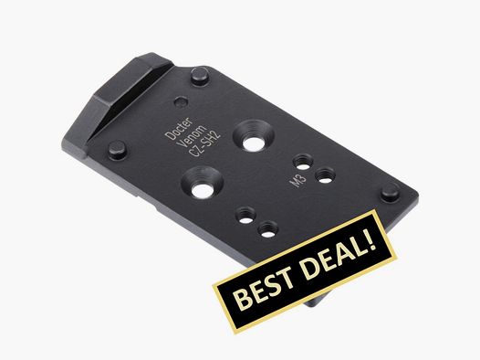 Plaque d'adaptateur EAW pour Viper, Sport II OR et CZ Shadow 2 Docter, Vortex, Venum