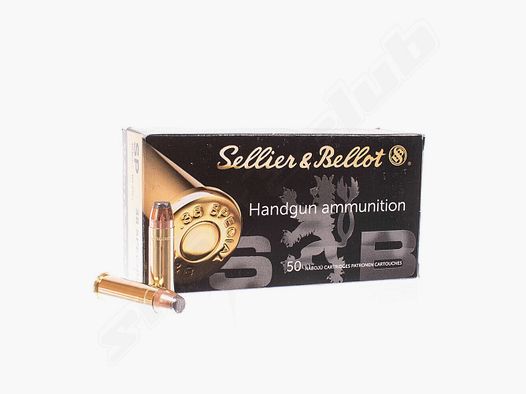 Sellier & Bellot	 S&B SP - 158grs 50Stk. .38Special