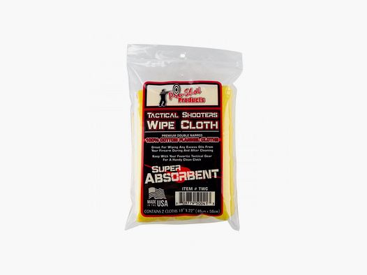 PRO SHOT TACTICAL SHOOTERS WIPING CLOTH
