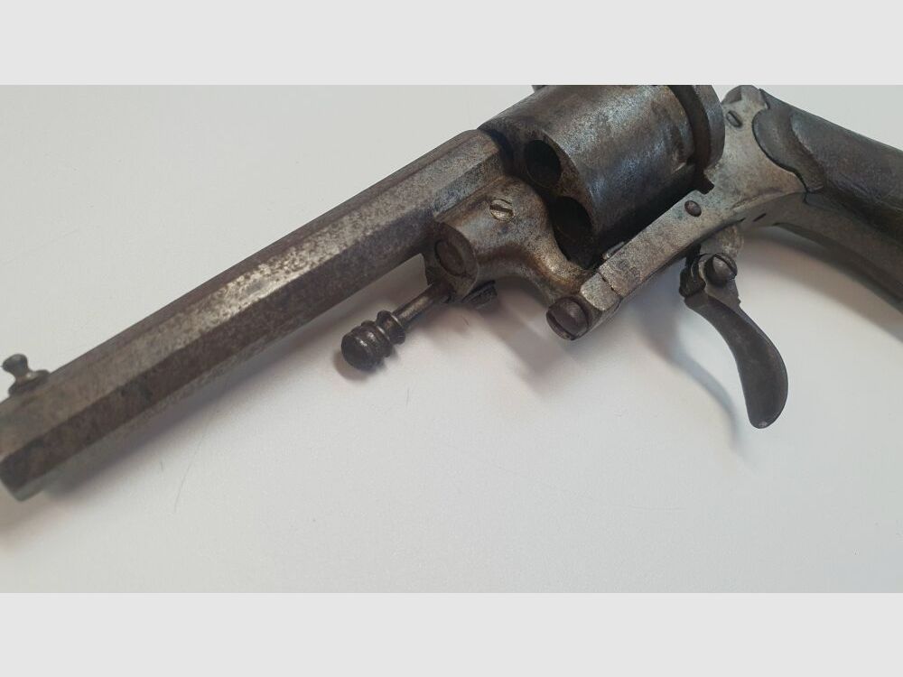Unekannt Unbekannter Stiftfeuerrevolver ähnlich Lefaucheux - .32 Black Powder Only