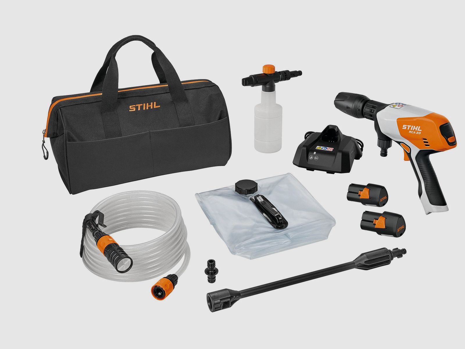 Stihl Battery Pressure Washer RCA 20 Set with 2 x AS 2 and AL 1