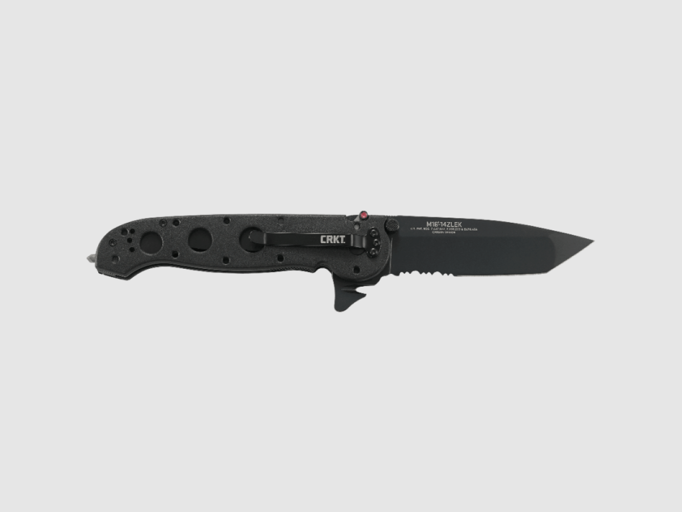 CRKT M16-14ZLEK Tanto grande onda parziale
