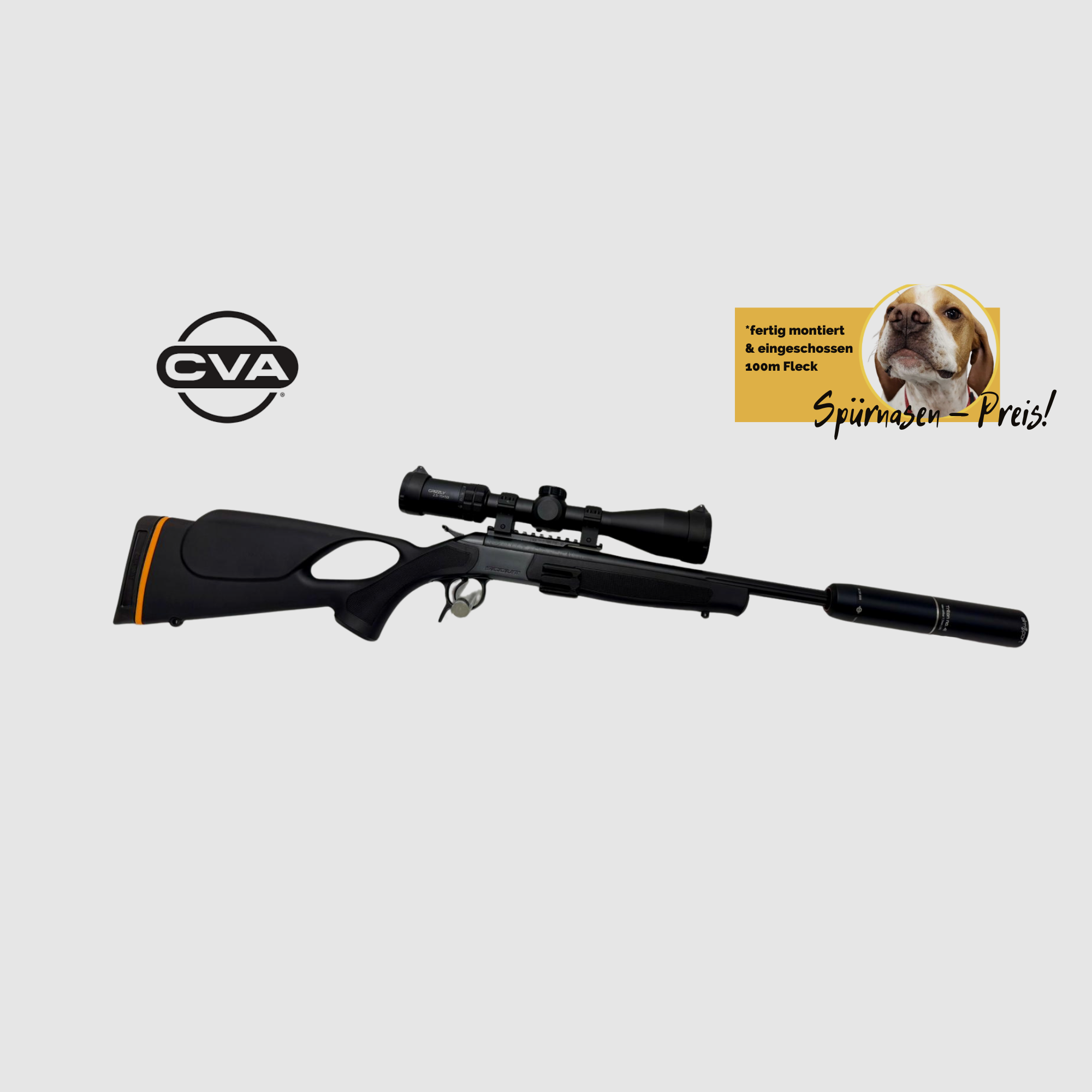 CVA SCOUT TD TH - "Orange Pointer" WF Complete Set, image 1 of 9