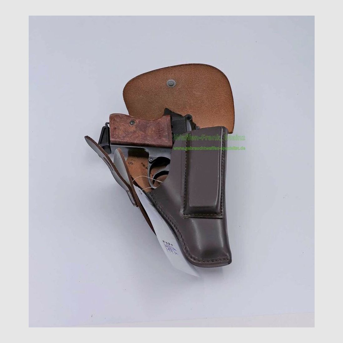 AKAH (Fa. Albrecht Kind) Pistol Holster Walther PPK Belt Holster - Leather, Brown