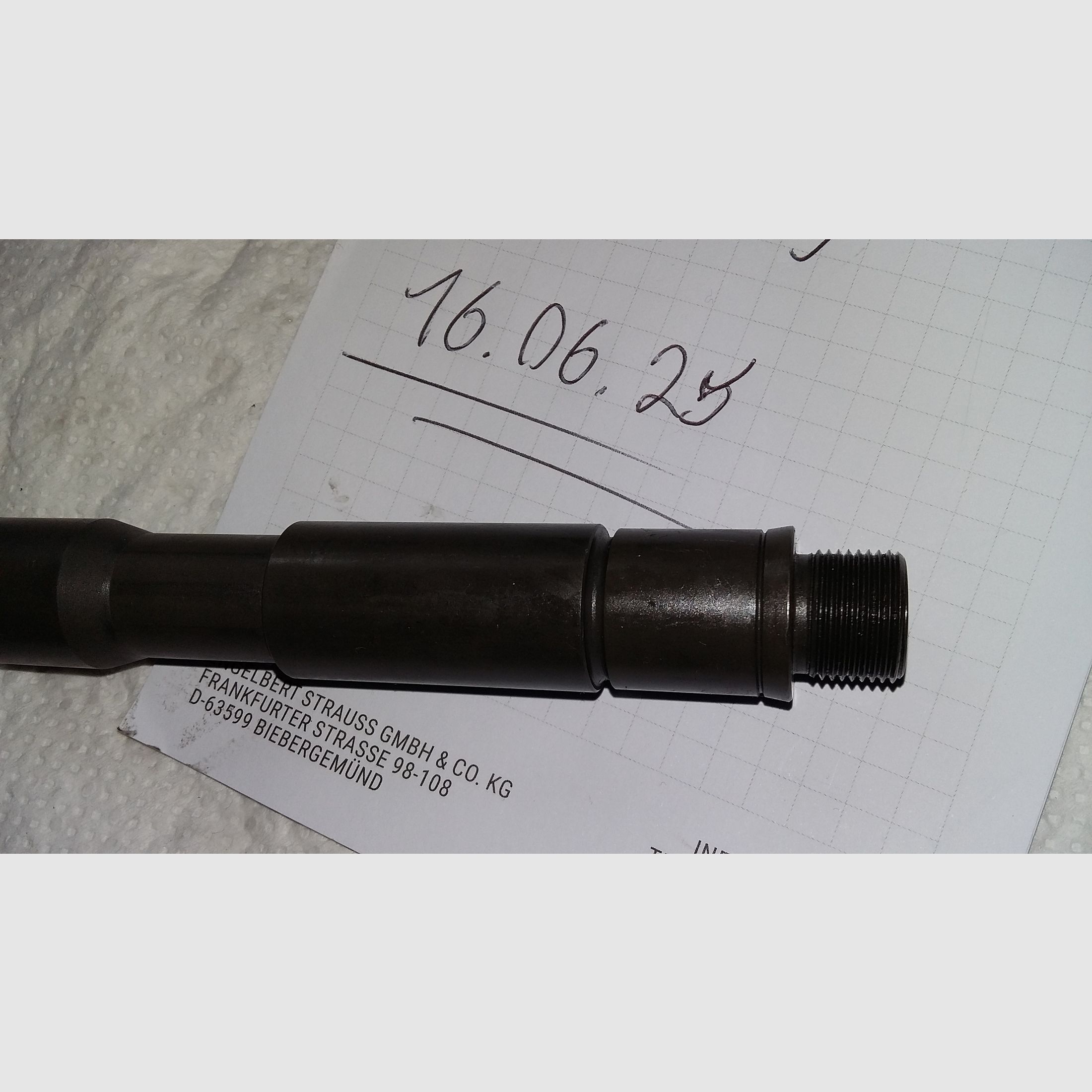 VFC HK416 Stahl 14,5Inch/Zoll Laufverlängerung/ barrel extension für 14mm Links Gewinde