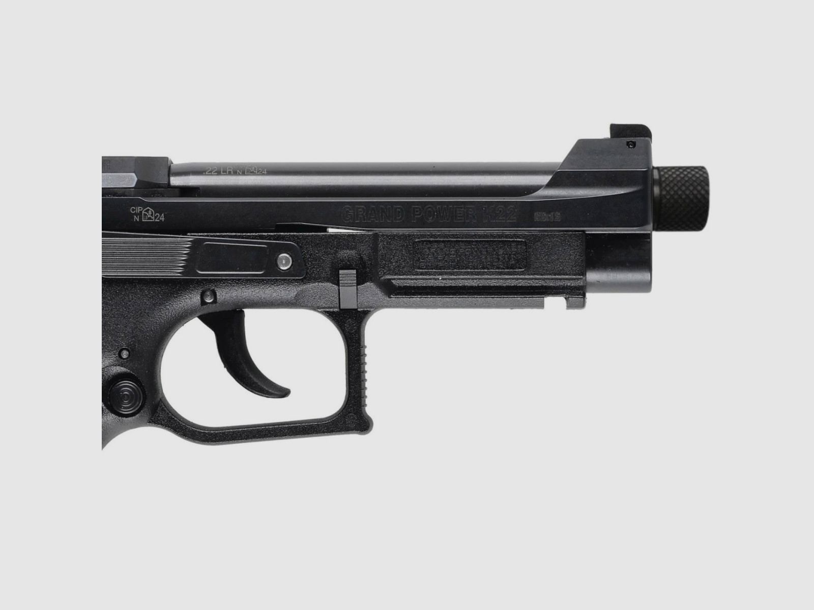Grand Power K22 TS5'' - Gewinde M12x1,5 - Schwarz, Bild 6 von 6