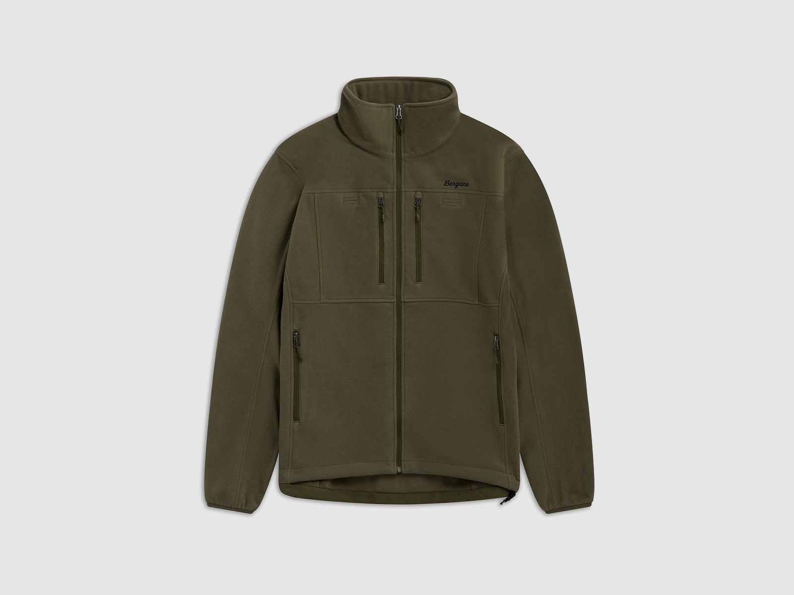 Bergans Hogna Windjacke Dark Green Mud XXL