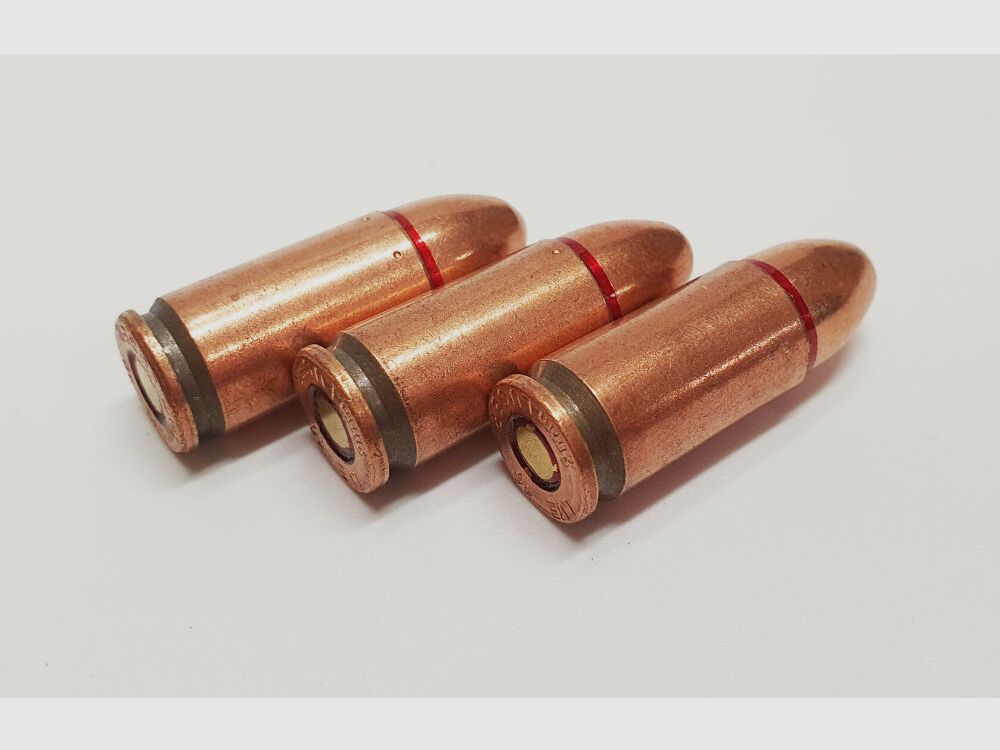 JSC "NOVOSIBIRSK CARTRIDGE PLANT" & LVE "LOW-VOLTAGE EQUIPMENT CO" Munition JSC 9mm Luger FMJ 115grs Sport-/ Trainingsmunition "extra Soft" 50