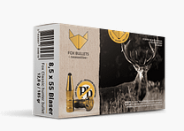 Fox Bullets Classic Hunter 8,5x55 Blaser 12,0 g / 185 gr bleifreie Munition – 20 Patronen